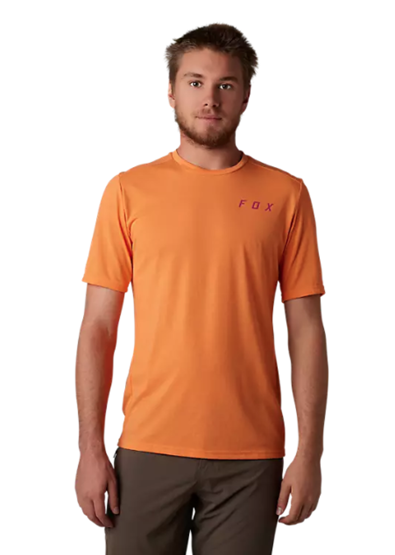 Fox Racing Ranger DR Race Short Sleeve Jersey in Day Glo Orange-3